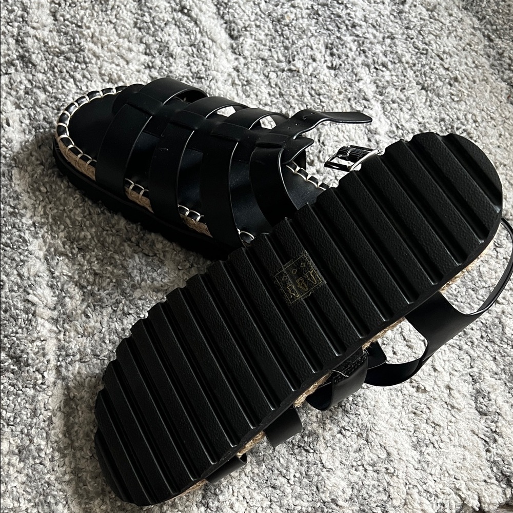 Call It Spring Black Sandals - Picture 5 of 5
